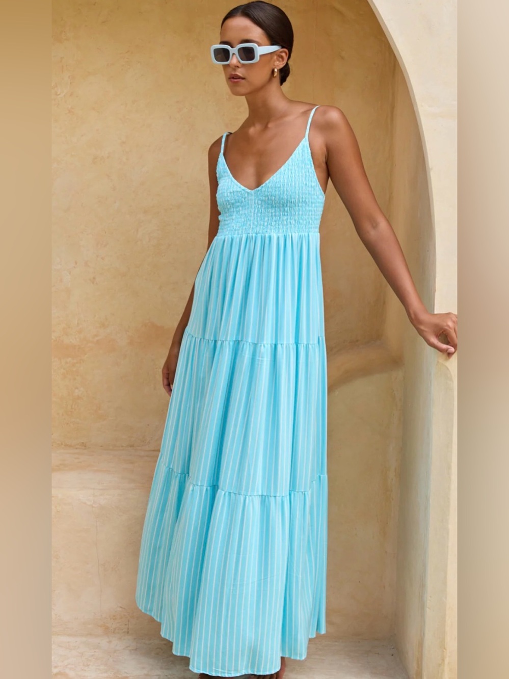 The Home Holiday Eva Maxi Dress, Size XS